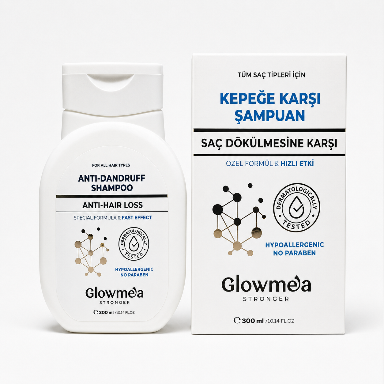 Glowmea Stronger Kepek Karşıtı Şampuan