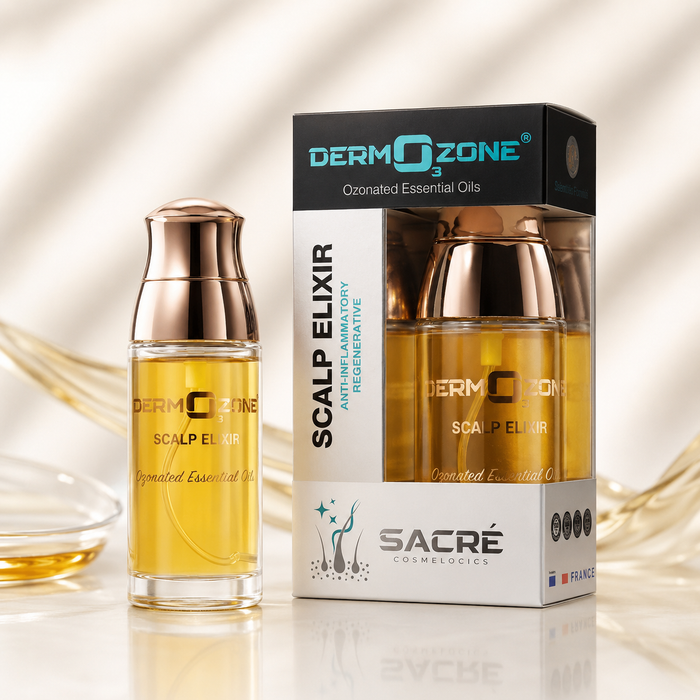 Sacre DermoZone Scalp Elixir Ozonlanmış Saç Bakım Yağı