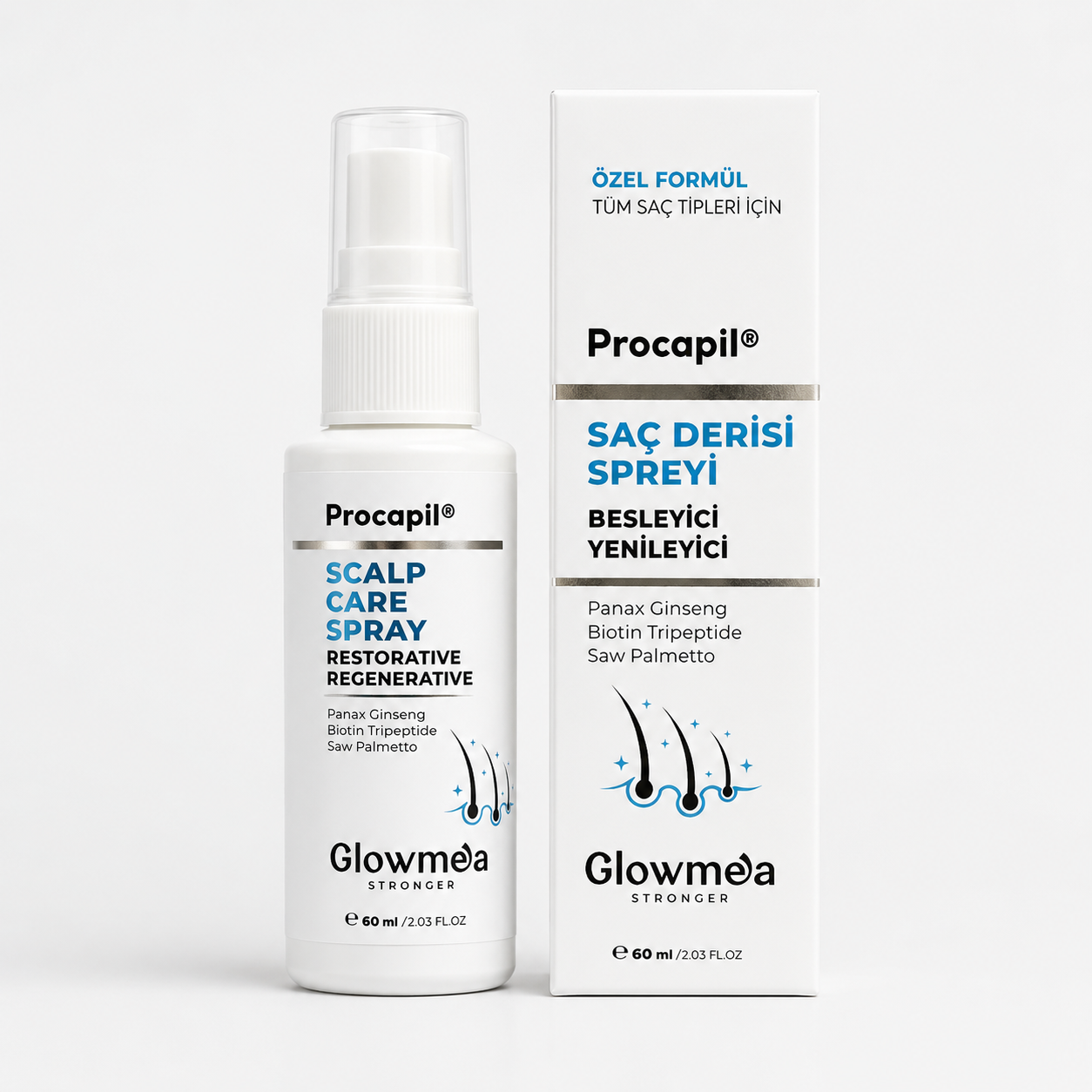 Glowmea Stronger %5 Procapil Saç Derisi Spreyi