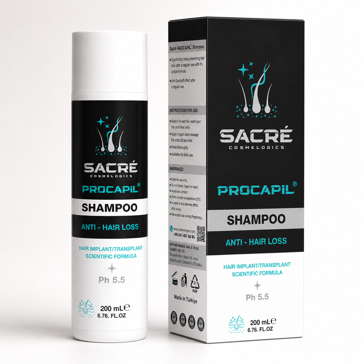 Sacre Procapil Şampuan 200 ml